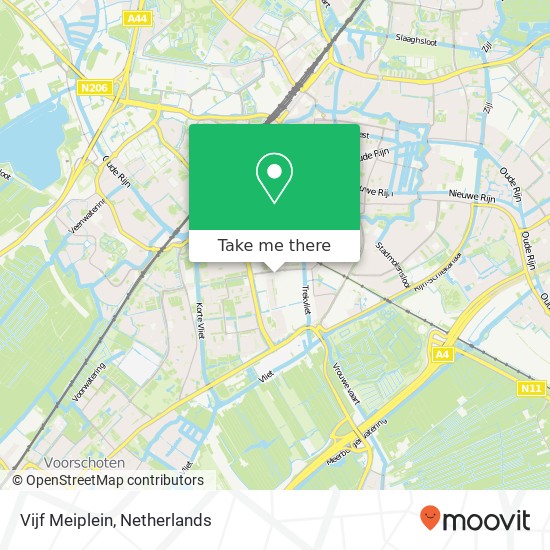 Vijf Meiplein, Vijf Meiplein, 2321 Leiden, Nederland map