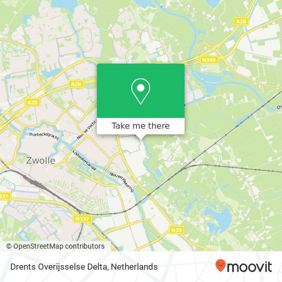 Drents Overijsselse Delta map