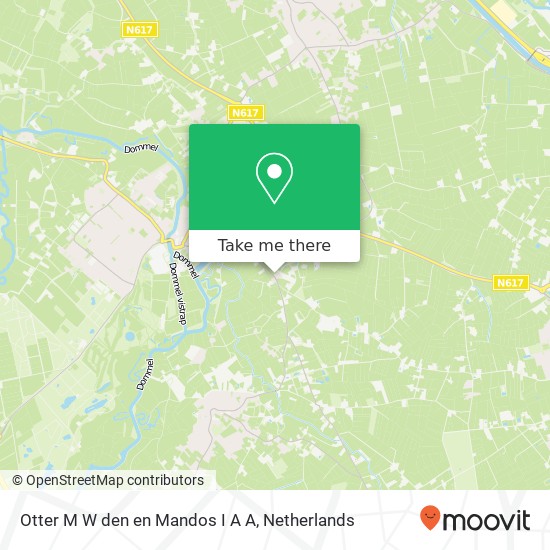 Otter M W den en Mandos I A A, Gemondseweg 5 map