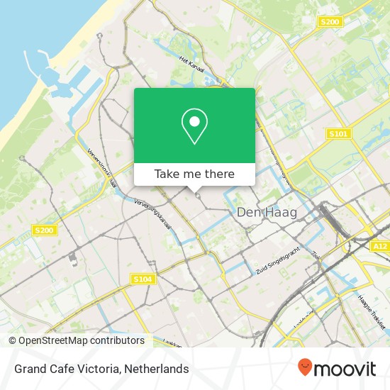 Grand Cafe Victoria, Prins Hendrikplein 10 map