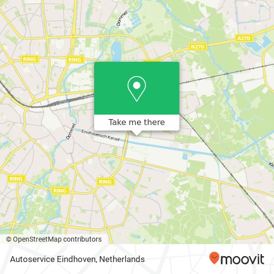 Autoservice Eindhoven, Ruysdaelbaan 7E map