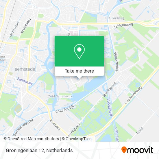 Groningenlaan 12 map