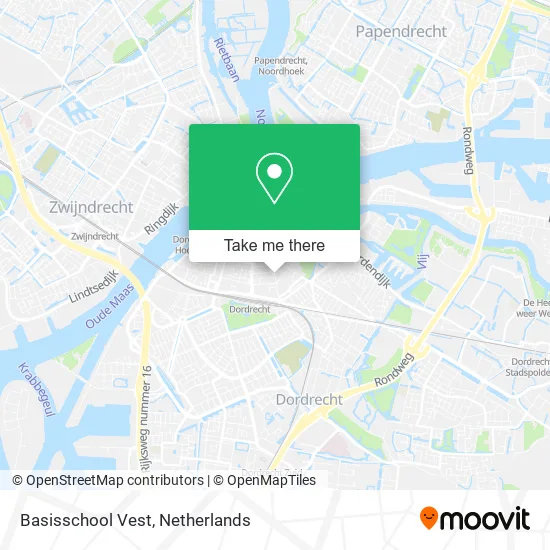 Basisschool Vest map