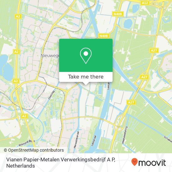 Vianen Papier-Metalen Verwerkingsbedrijf A P, Van Mussenbroekbaan map