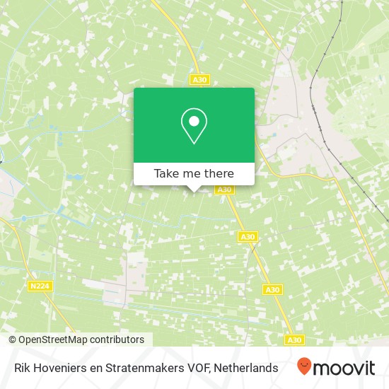 Rik Hoveniers en Stratenmakers VOF, Klomperweg 147 map