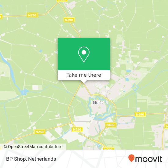 BP Shop, Oude Zoutdijk 2 map