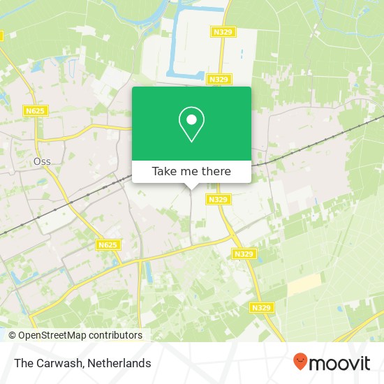 The Carwash, Kantsingel 20 map