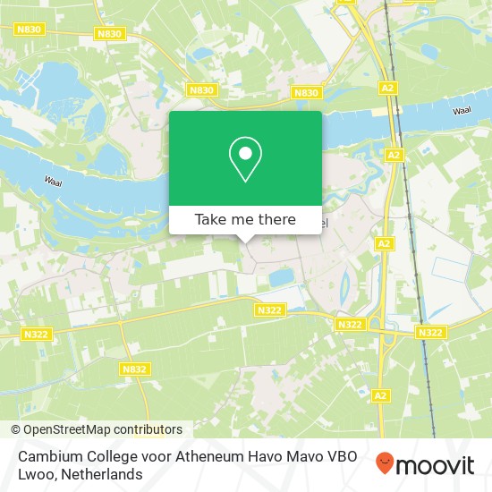Cambium College voor Atheneum Havo Mavo VBO Lwoo, Courtine 2 map
