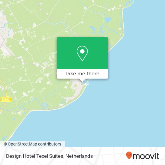 Design Hotel Texel Suites, Haven 8 map