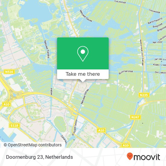 Doornenburg 23, 1121 GP Landsmeer map