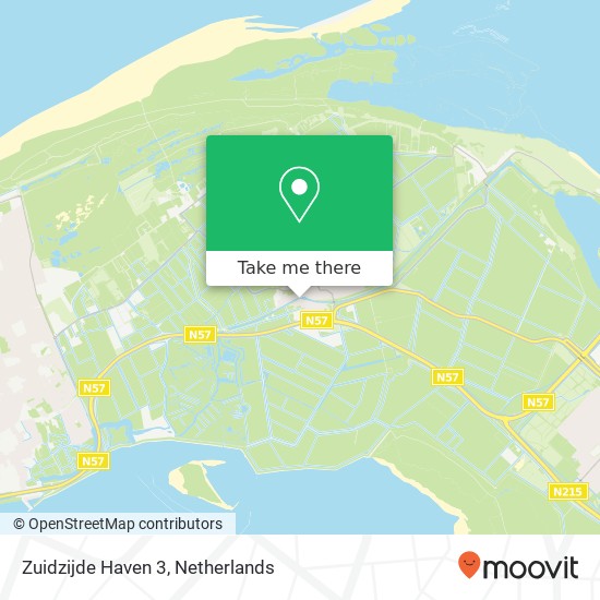 Zuidzijde Haven 3, 3252 BZ Goedereede map