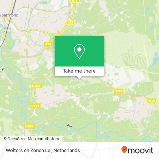 Wolters en Zonen Lei, Albert Einsteinweg 15 map