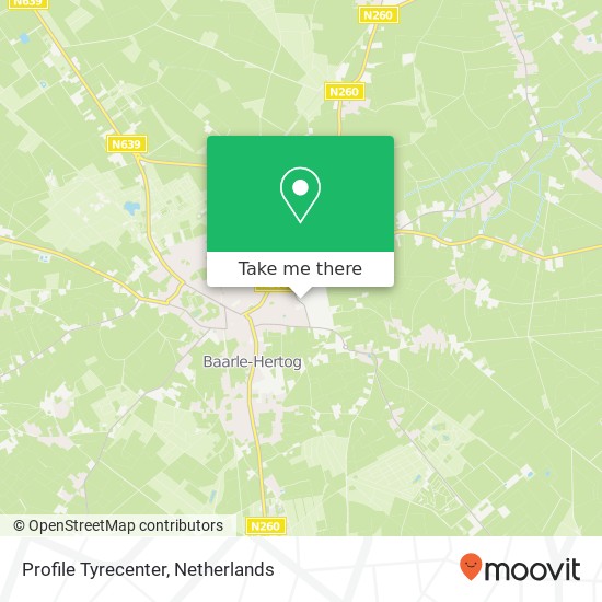 Profile Tyrecenter, Smederijstraat 7 map