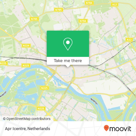Apr Icentre, Roggestraat 13 map