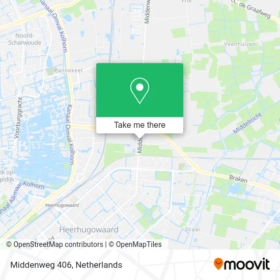 Middenweg 406 map