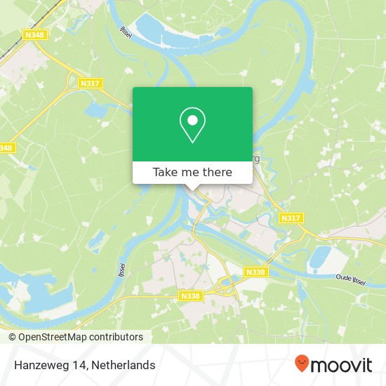 Hanzeweg 14, 6981 BX Doesburg map