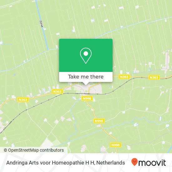 Andringa Arts voor Homeopathie H H, Hoogtjestraat 1 map