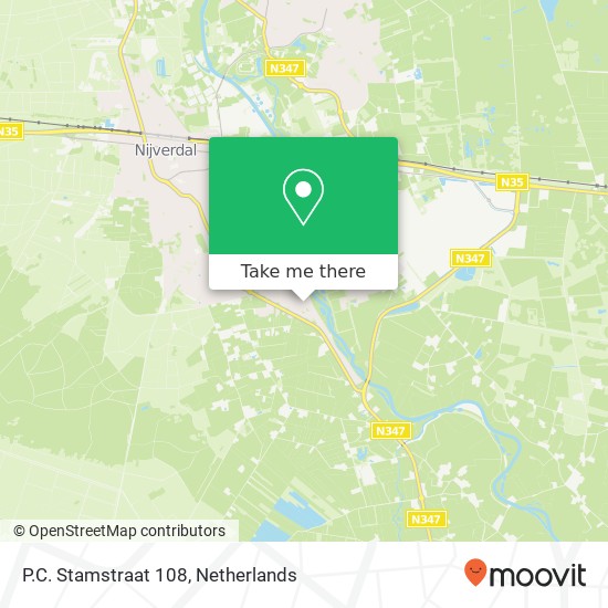 P.C. Stamstraat 108, 7442 ZE Nijverdal map