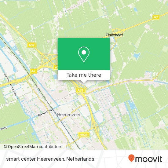 smart center Heerenveen, Venus 1 Karte