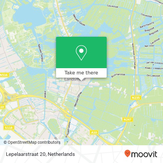 Lepelaarstraat 20, 1121 VW Landsmeer map