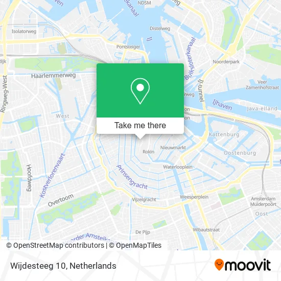 Wijdesteeg 10 map