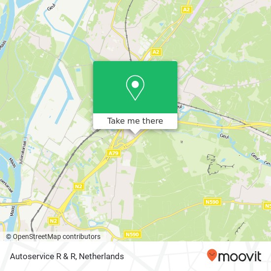 Autoservice R & R, Holstraat 97B map