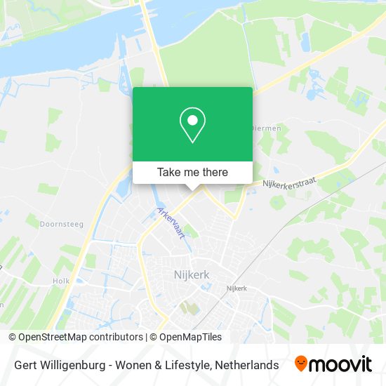 Gert Willigenburg - Wonen & Lifestyle Karte