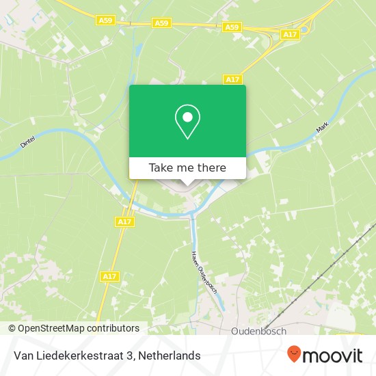 Van Liedekerkestraat 3, 4758 AG Standdaarbuiten map
