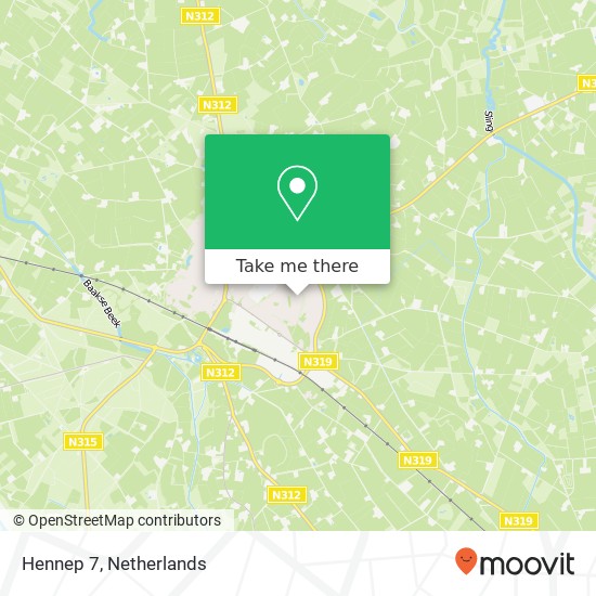 Hennep 7, Hennep 7 map