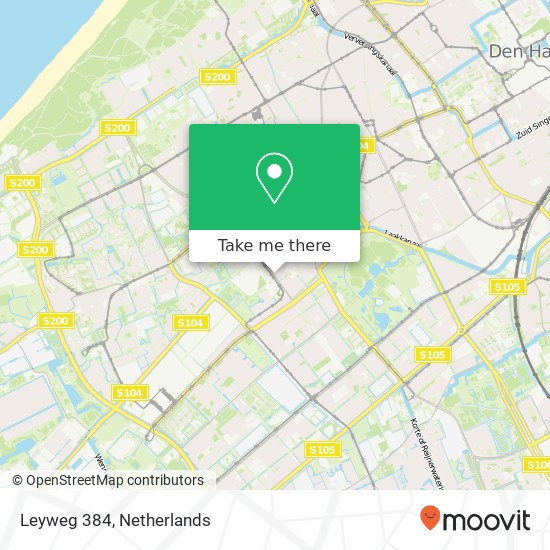 Leyweg 384, Leyweg 384, 2545 EE Den Haag, Nederland map