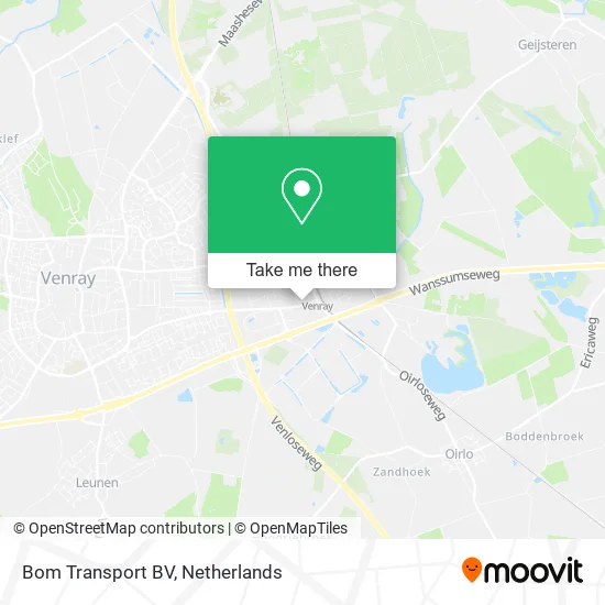 Bom Transport BV map