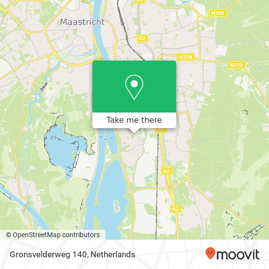 Gronsvelderweg 140 map