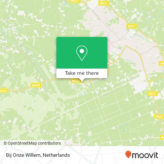 Bij Onze Willem, Boxtelseweg 23 map