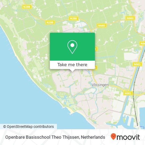 Openbare Basisschool Theo Thijssen, Troelstraweg 471 map