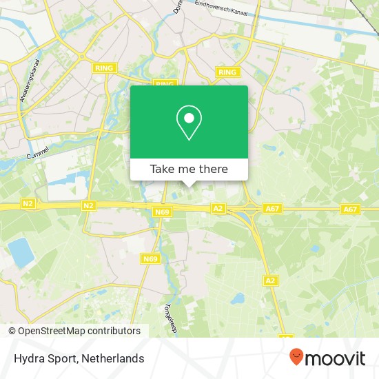 Hydra Sport, Aalsterweg 283 map