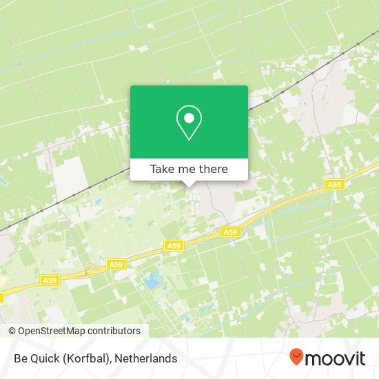 Be Quick (Korfbal), Duyn en Daelseweg 16 map