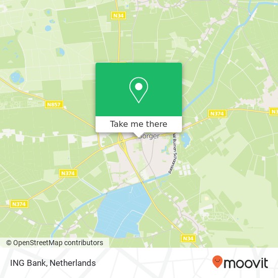 ING Bank, Grote Brink 3 map