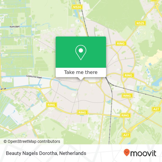 Beauty Nagels Dorotha, Vaartweg 23 map