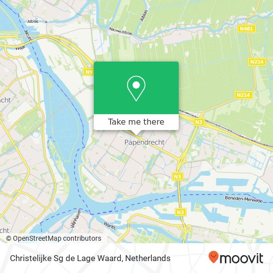 Christelijke Sg de Lage Waard, Burgemeester Keijzerweg 5 map