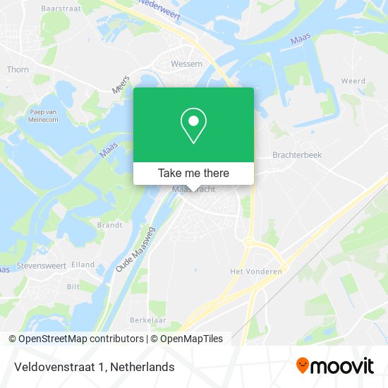 Veldovenstraat 1 map