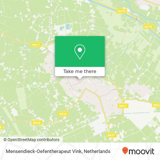 Mensendieck-Oefentherapeut Vink, Toon Bolsiusstraat 10 map