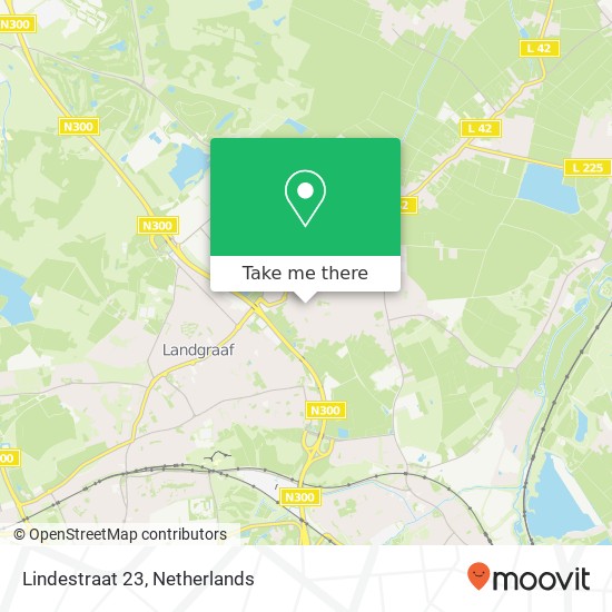 Lindestraat 23, 6374 XD Landgraaf map