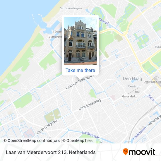 Laan van Meerdervoort 213 map