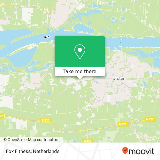 Fox Fitness, Industrieweg 41A map