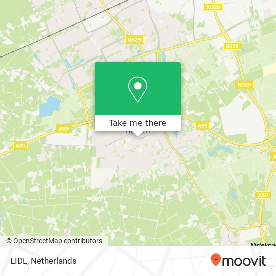 LIDL, Schoonstraat 18 map