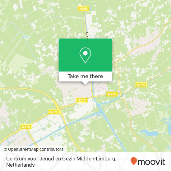 Centrum voor Jeugd en Gezin Midden-Limburg, Sint Antoniusplein map