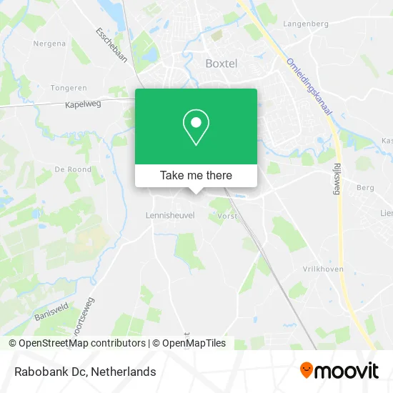 Rabobank Dc map