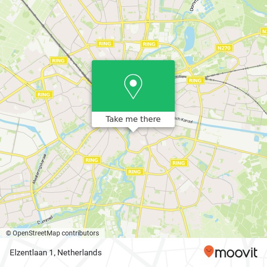 Elzentlaan 1, 5611 LG Eindhoven map