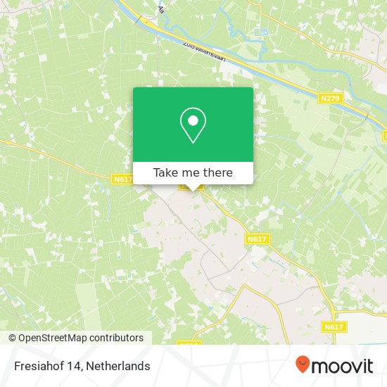 Fresiahof 14, 5482 RA Schijndel map