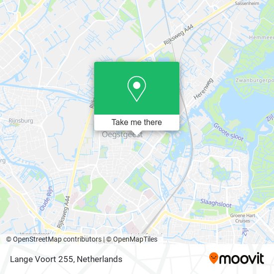 Lange Voort 255 map